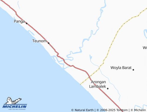 MICHELIN Pasi Geulima map - ViaMichelin