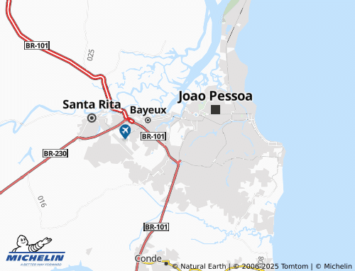 MICHELIN Ilha do Bispo map - ViaMichelin