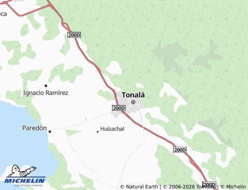 Mapa MICHELIN Solidaridad - ViaMichelin