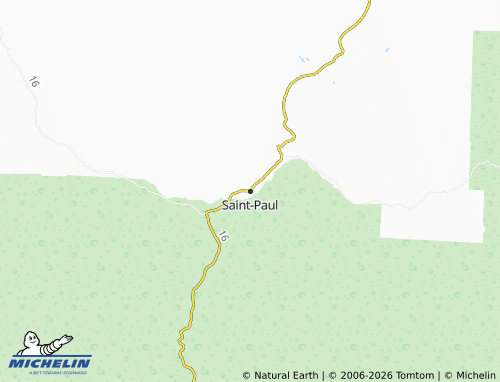 Mappa MICHELIN Saint-Paul - ViaMichelin
