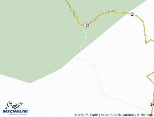 MICHELIN Isinuta map - ViaMichelin