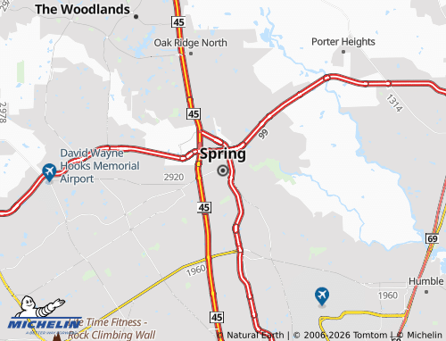 Mapa MICHELIN Spring - ViaMichelin