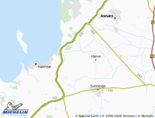 Mappa MICHELIN Kulhuse - ViaMichelin