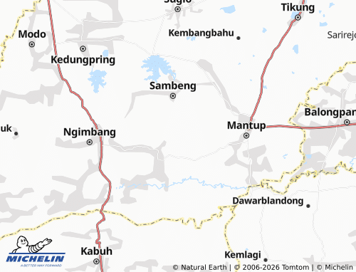 MICHELIN-Landkarte Nogojatisari - ViaMichelin