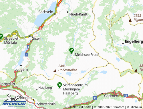 MICHELIN-Landkarte Stöckalp - ViaMichelin