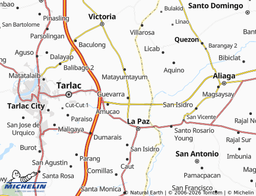 MICHELIN Guevarra map - ViaMichelin