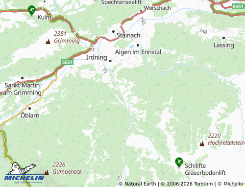 MICHELIN Erlsberg map - ViaMichelin