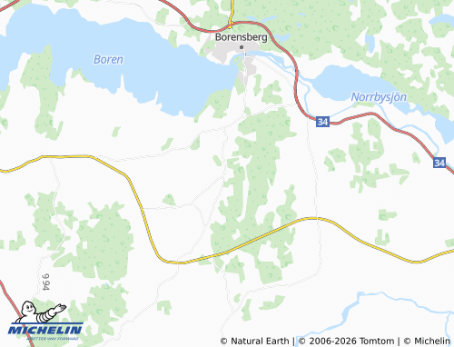 Mapa MICHELIN Korskrog - ViaMichelin