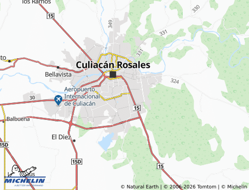 Carte MICHELIN 10 de Mayo - ViaMichelin