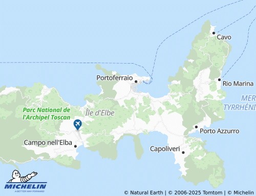 MICHELIN Le Foci map - ViaMichelin