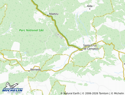 MICHELIN Bujanda map - ViaMichelin