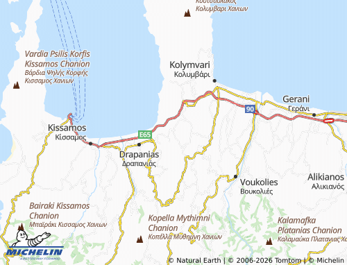 Carte MICHELIN Plakalona - ViaMichelin