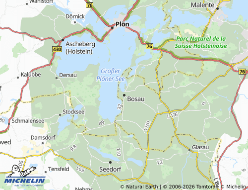 Mappa MICHELIN Bosau - ViaMichelin