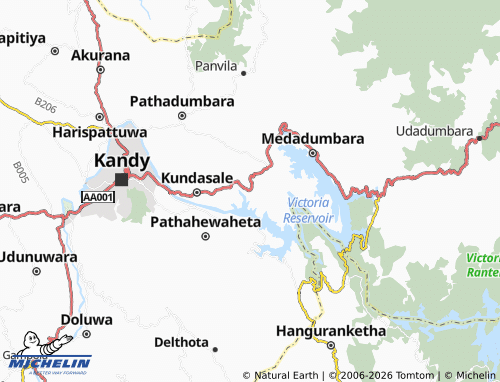 Mappa MICHELIN Balagolla East - ViaMichelin