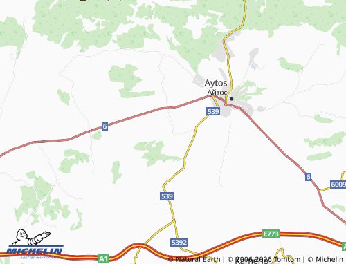 Mapa MICHELIN Pirne - ViaMichelin