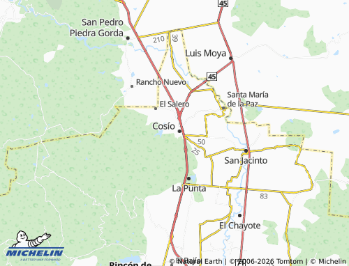 MICHELIN Vista Hermosa map - ViaMichelin