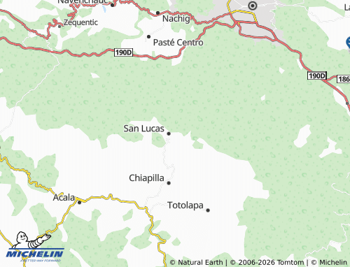 Mapa MICHELIN El Triunfo - ViaMichelin