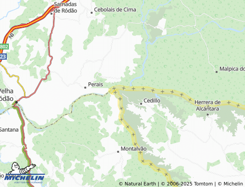 MICHELIN Machera map - ViaMichelin