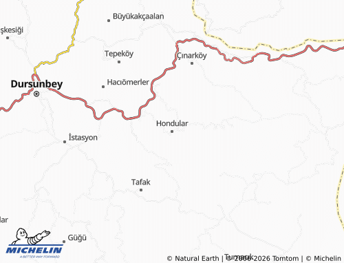MICHELIN Hondular map - ViaMichelin