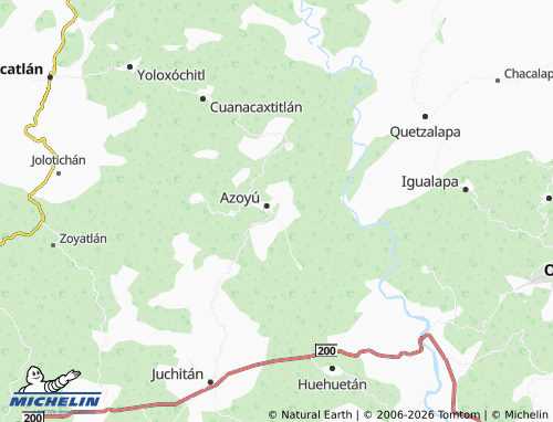Mapa MICHELIN Del Panteón - ViaMichelin
