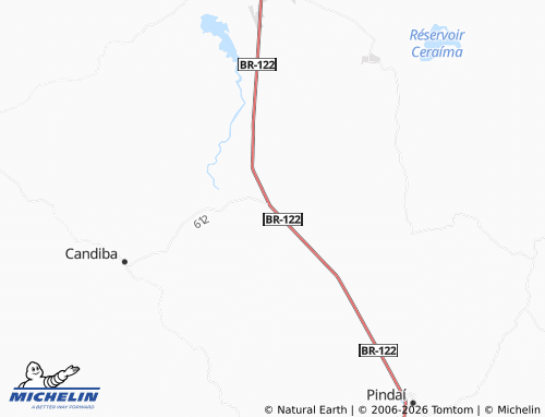 Mapa MICHELIN Pilões - ViaMichelin
