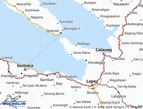 MICHELIN Santa Maria map - ViaMichelin