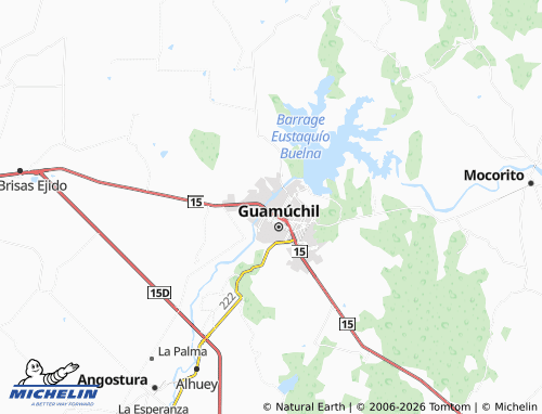 MICHELIN Agustina Ramírez map - ViaMichelin