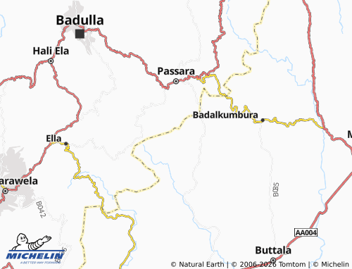 Mappa MICHELIN Ethpattiya - ViaMichelin