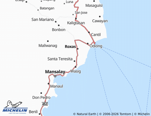 MICHELIN Santa Brigida map - ViaMichelin