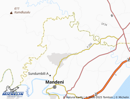 MICHELIN Nkunzempunga map - ViaMichelin