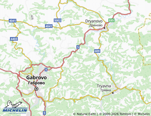 MICHELIN Belomazhite map - ViaMichelin