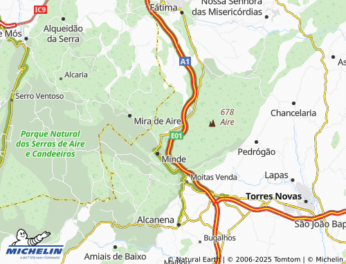 Mappa MICHELIN Covão do Coelho - ViaMichelin