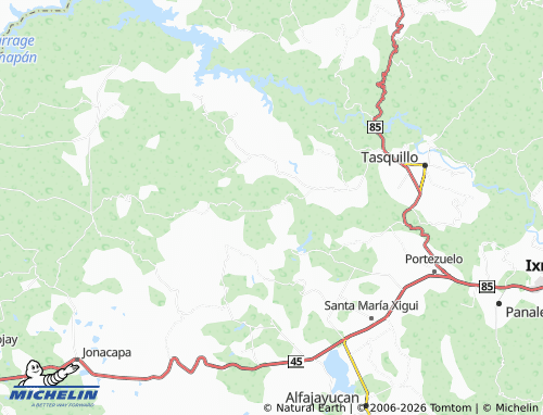 Kaart MICHELIN Huizachez - ViaMichelin