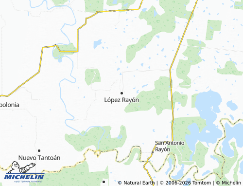 MICHELIN López Rayón map - ViaMichelin