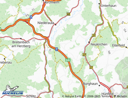 Carte MICHELIN Wetzlos - ViaMichelin