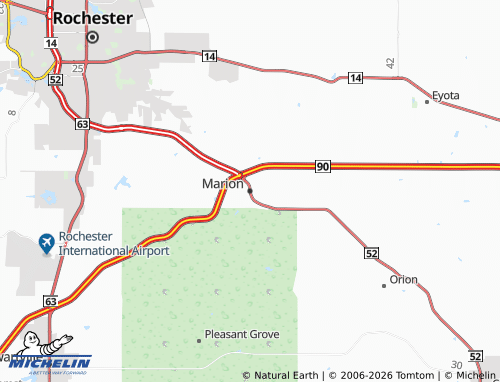 Mapa MICHELIN Marion - ViaMichelin