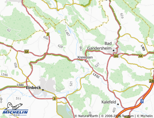 MICHELIN Greene map - ViaMichelin