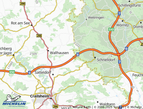 Carte MICHELIN Schleehardshof - ViaMichelin