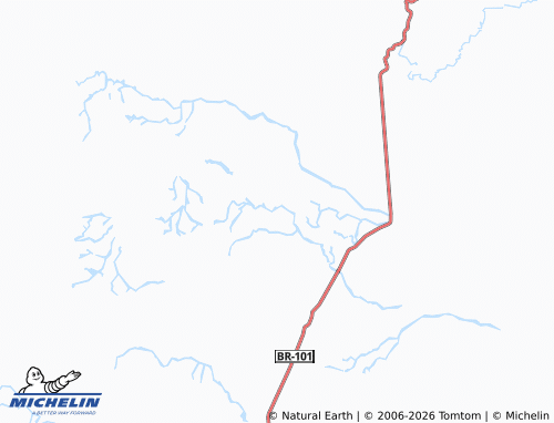 MICHELIN Santo Antônio map - ViaMichelin