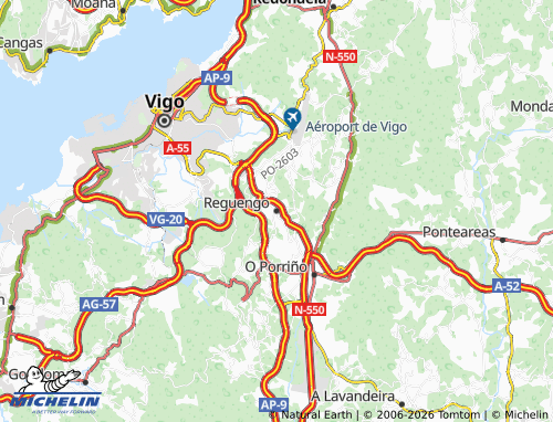 Kaart MICHELIN Reguengo - ViaMichelin