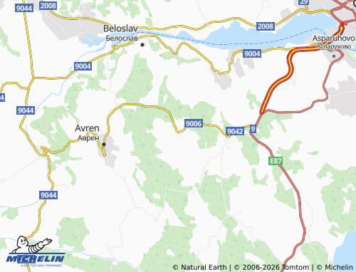 Mappa MICHELIN Zdravets - ViaMichelin