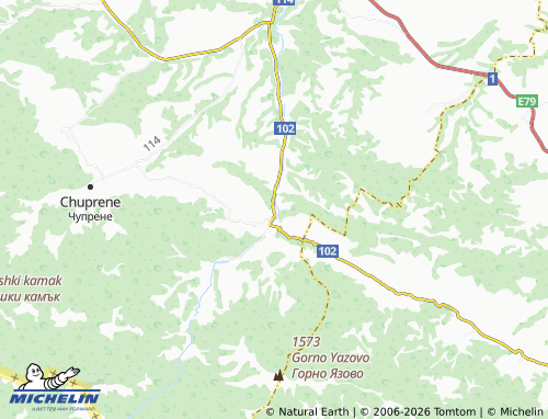 Mapa MICHELIN Dolni Lom - ViaMichelin