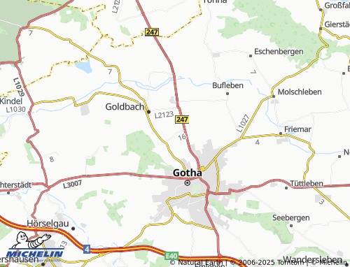 Carte MICHELIN Remstädt - ViaMichelin
