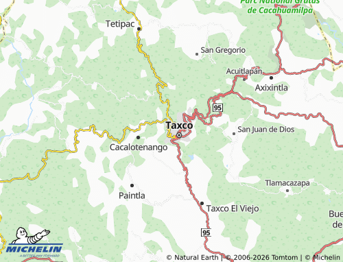 Mappa MICHELIN Montaña de Plata - ViaMichelin