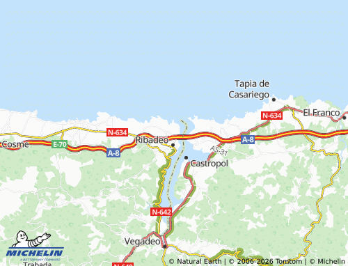 Mappa MICHELIN A Torre - ViaMichelin