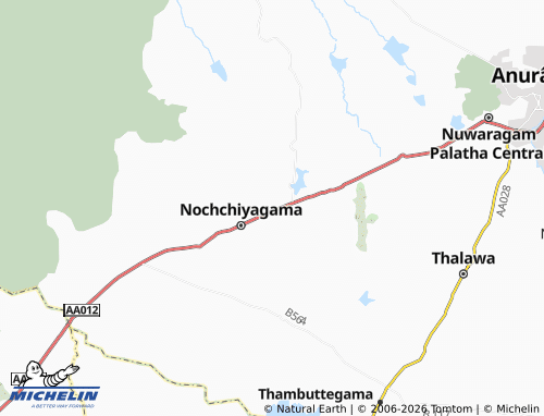 Mapa MICHELIN Mudithagama - ViaMichelin