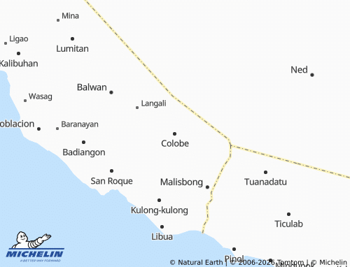 MICHELIN Tagadtal map - ViaMichelin