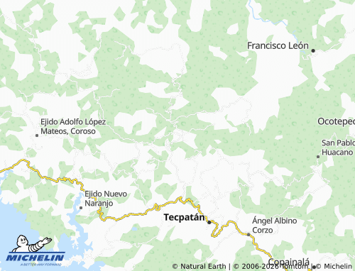 Mappa MICHELIN Ejido Emiliano Zapata - ViaMichelin