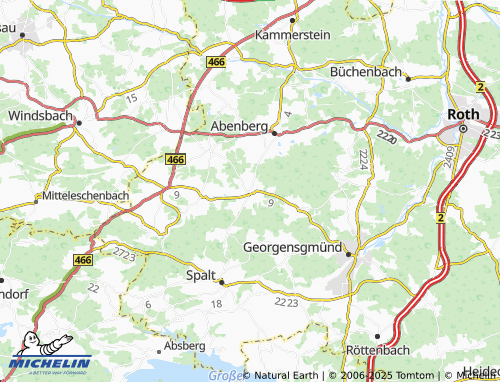 Carte MICHELIN Obersteinbach ob Gmünd - ViaMichelin
