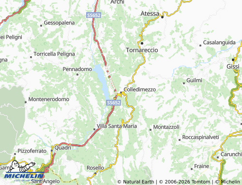 Mapa MICHELIN Colledimezzo - ViaMichelin